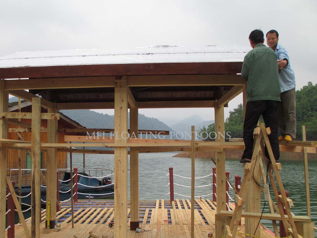 floating home platform