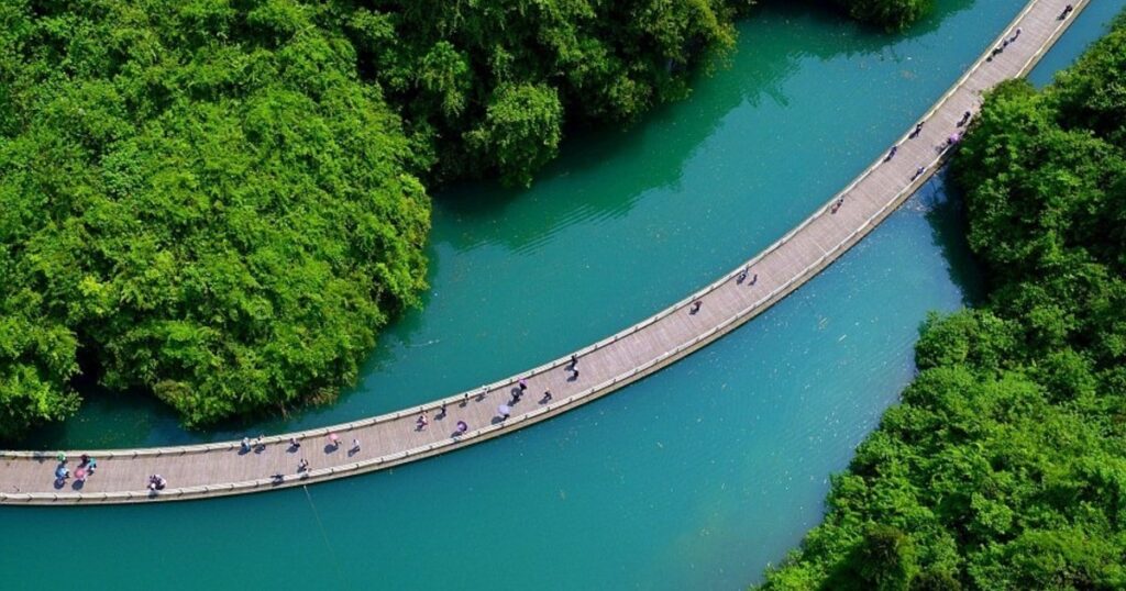 floating bridge china