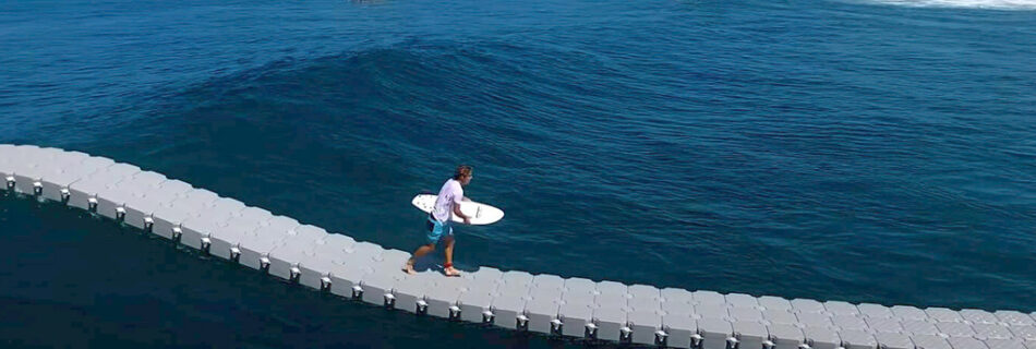 wave runner floating dock